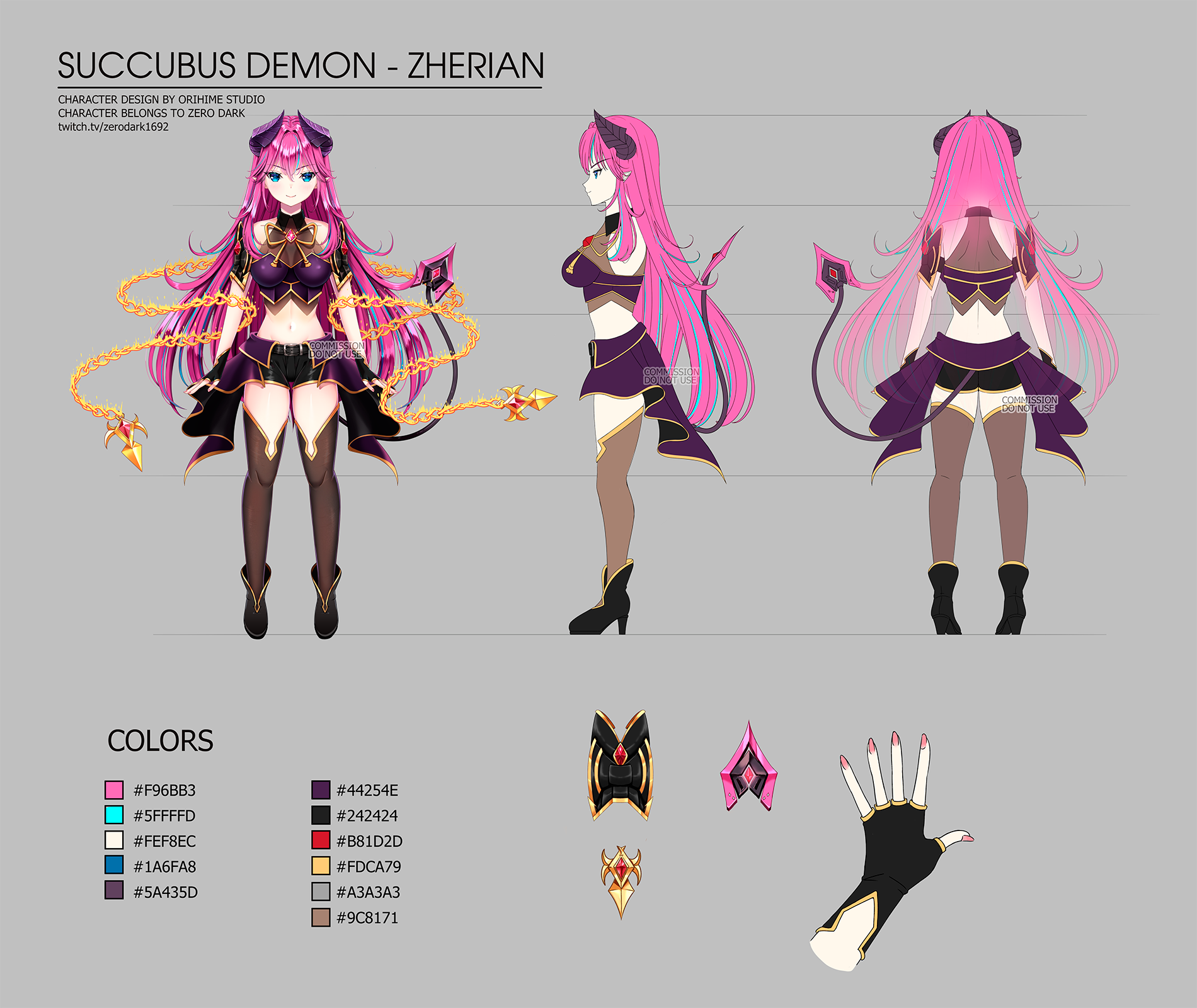 Untitled zherian reference sheet